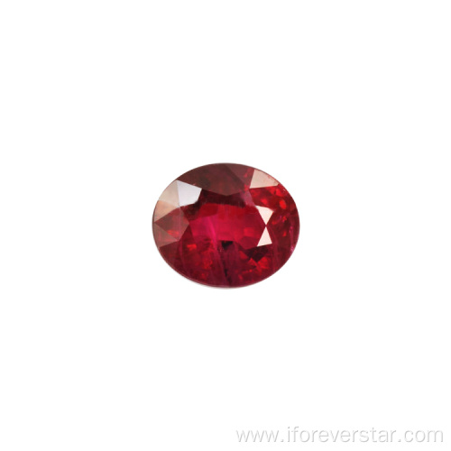 7*5mm Oval Shape Natural Ruby Stone Price Carat